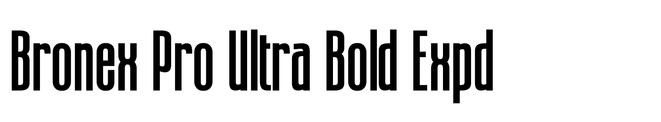 Bronex Pro Ultra Bold Expd
